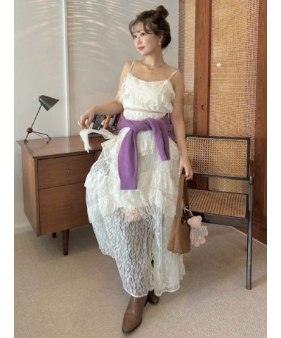 【LILY BROWN ×ANNA SUI】レースロングキャミドレス