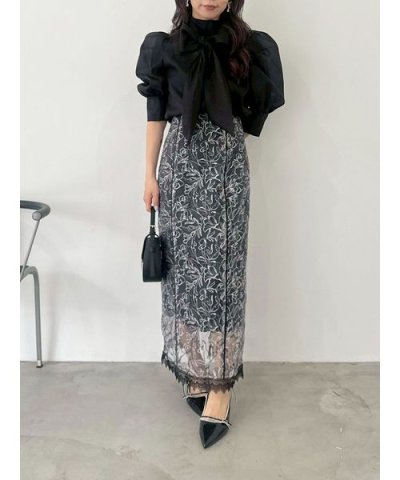 エンブロイダリースイッチングスカート