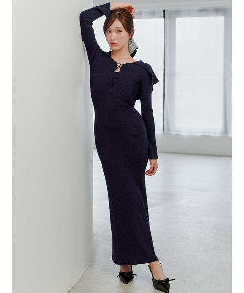 ワンピース snidel ブルー系｜ワンピース・ドレス｜SNIDEL(スナイデル)｜阪急百貨店公式