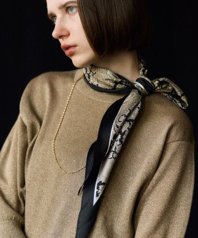 【BAILA11月号掲載】Ratti ヴィンテージペイズリープリント スカーフ