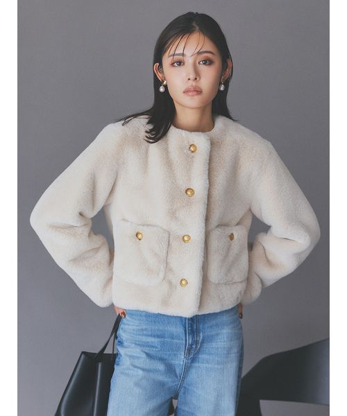 ホワイト系｜ジャケット｜Mila Owen(ミラオーウェン)｜阪急百貨店公式