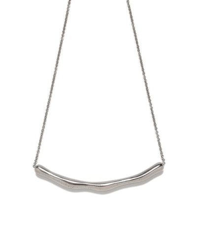 メタルカーブネックレス
