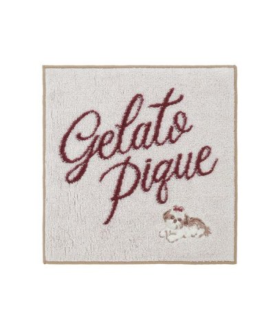 シーズーワンポイント刺繍ハンドタオル