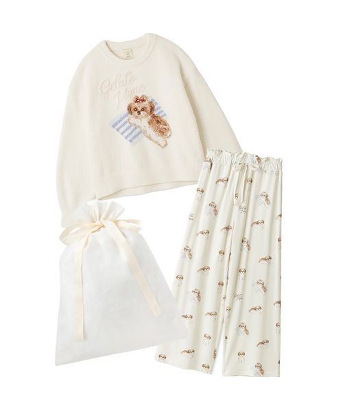 ONLINE限定】シーズージャガードプルオーバー＆ベビモコロングパンツ