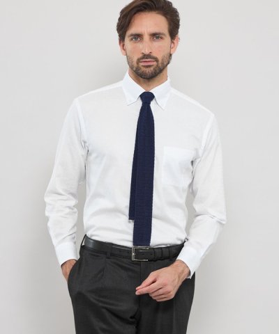 マイクロアンドリュージャカードボタンダウンシャツ