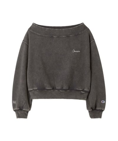 【FRAY I.D｜Champion】オフショルスウェット