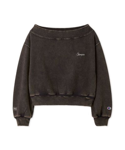 【FRAY I.D｜Champion】オフショルスウェット