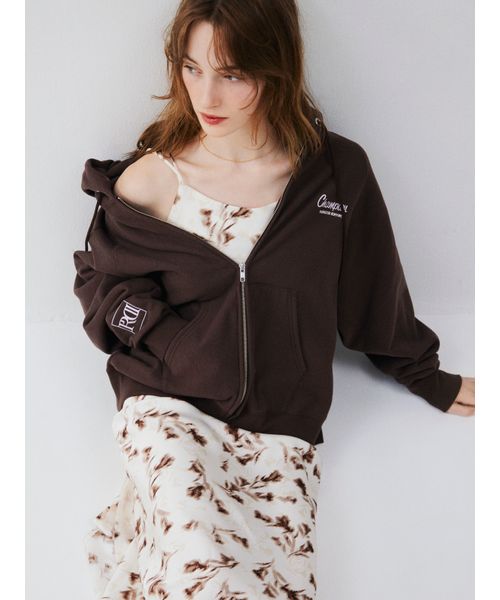 FRAYI. D 【FRAY I. D|Champion】フルジップパーカ BRW F FRAYI. D 【FRAY I. D|Champion】フルジップパーカ BRW F