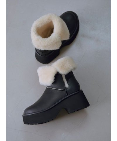 【FRAY I.D｜UGG(R)】W ESMEE LEATHER BOOT