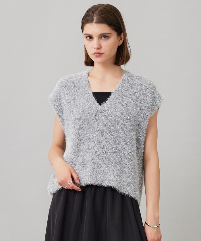 【洗える】 ルレックスファー ベスト ICB｜【洗える】 ルレックスファー ベスト | Rakuten Fashion