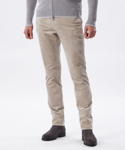 【セットアップ対応】別珍ストレッチパンツ