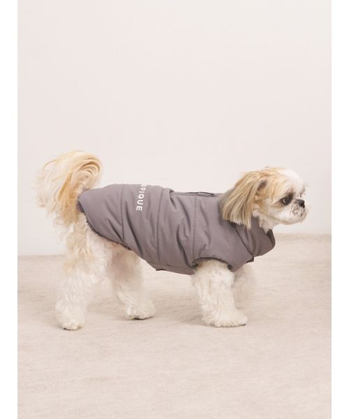 GELATOPIQUECAT & DOG 【CAT & DOG】XL・XXLサイズ中綿ベスト CGRY XL GELATOPIQUECAT & DOG 【CAT & DOG】XL・XXLサイズ中綿ベスト CGRY XL