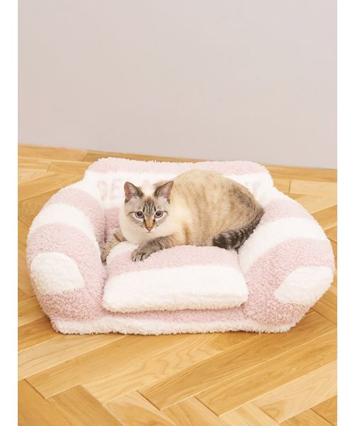 GELATOPIQUECAT & DOG 【CAT & DOG】ジェラートソファ型ベッドM PNK F GELATOPIQUECAT & DOG 【CAT & DOG】ジェラートソファ型ベッドM PNK F