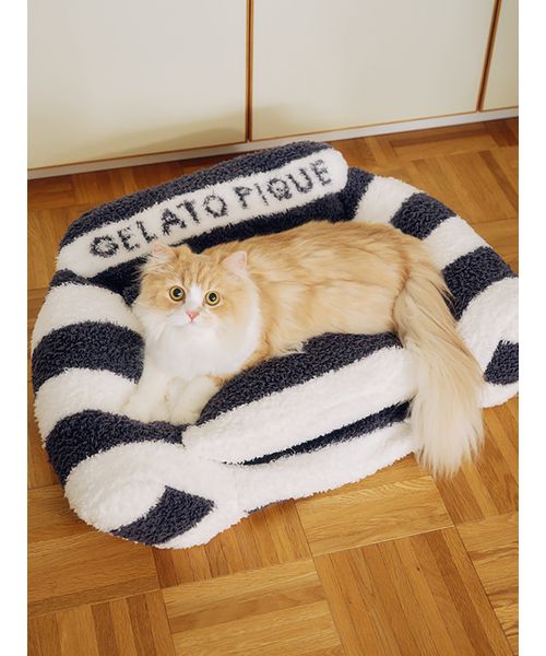 GELATOPIQUECAT & DOG 【CAT & DOG】ジェラートソファ型ベッドL NVY F GELATOPIQUECAT & DOG 【CAT & DOG】ジェラートソファ型ベッドL NVY F