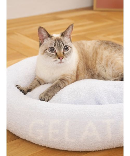 GELATOPIQUECAT & DOG 【CAT & DOG】ベビモコベッドM BLU F GELATOPIQUECAT & DOG 【CAT & DOG】ベビモコベッドM BLU F