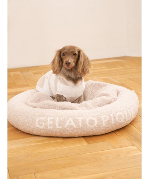 GELATOPIQUECAT & DOG 【CAT & DOG】ベビモコベッドL BEG F GELATOPIQUECAT & DOG 【CAT & DOG】ベビモコベッドL BEG F