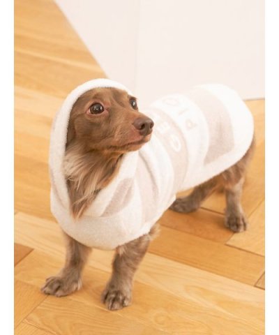 【CAT&DOG】スムーズィーダックスサイズ２ボーダーフーディー