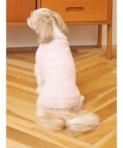 GELATOPIQUECAT & DOG 【CAT & DOG】ベビモコXLサイズネッププルオーバー PNK XL GELATOPIQUECAT & DOG 【CAT & DOG】ベビモコXLサイズネッププルオーバー PNK XL