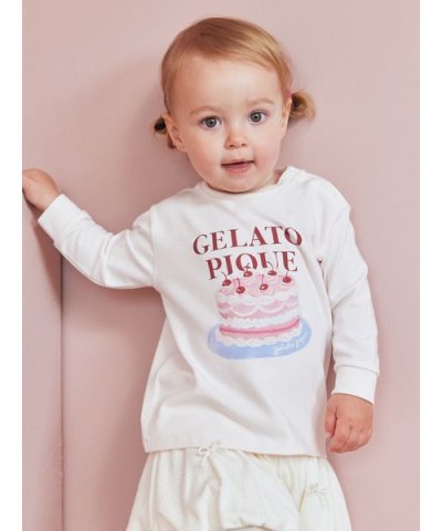 【BABY】ケーキワンポイントロンT