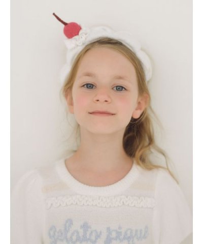 【KIDS】エアリーモコホイップケーキヘアバンド