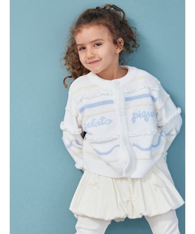 【KIDS】エアリーモコホイップケーキカーディガン