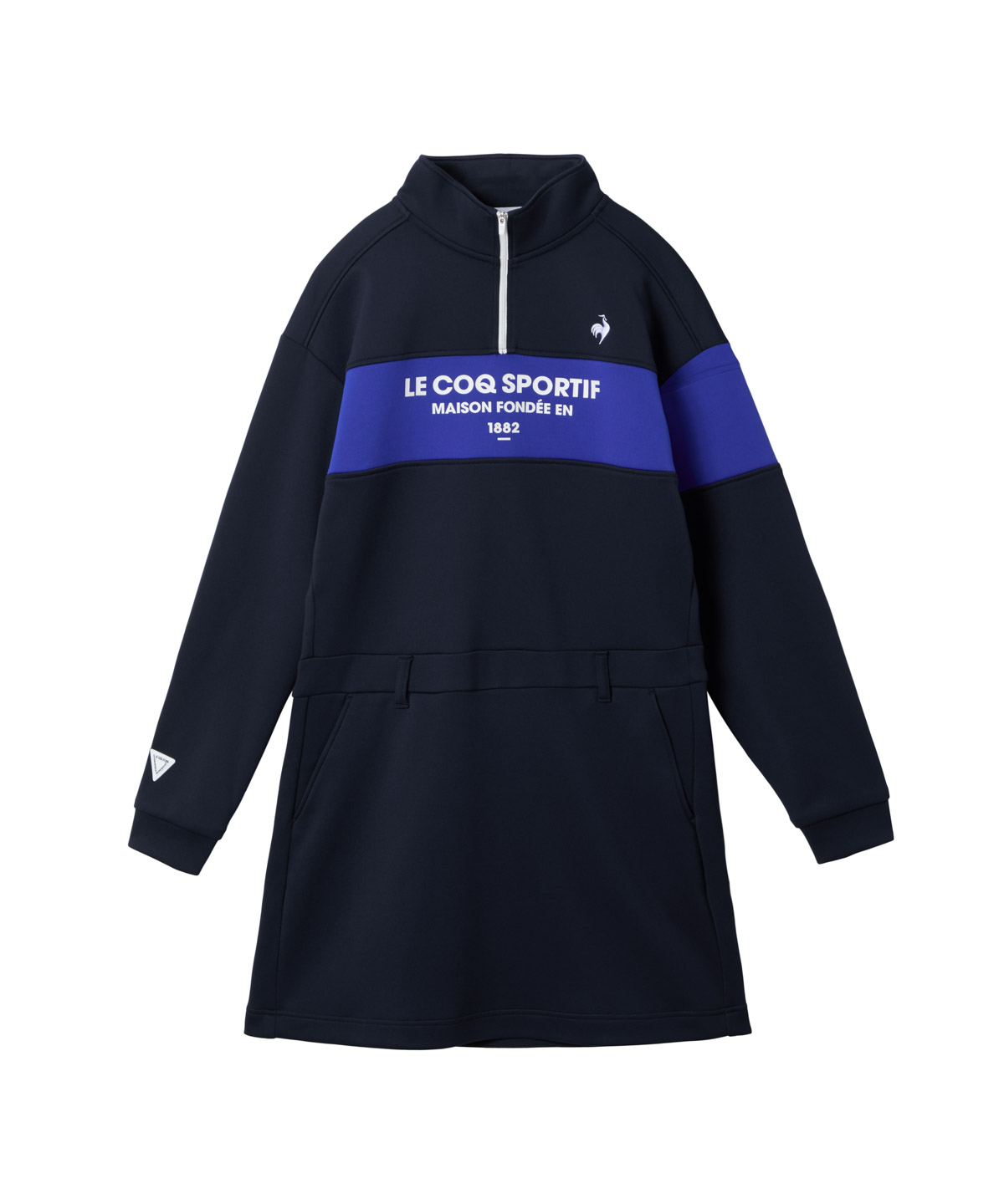 ルコックスポルティフ ゴルフ le coq sportif golf ハーフジッ