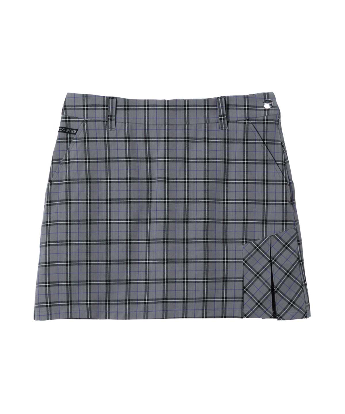 le coq sportif - ルコックスポルティフ　台形チェックスカート ルコックスポルティフ ゴルフ le coq sportif golf チェック柄