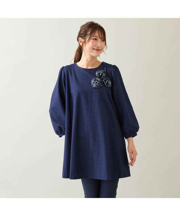 ブルー系｜チュニック｜Rose Tiara(ローズティアラ)｜阪急百貨店公式