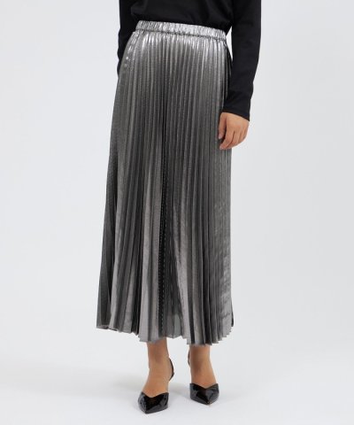 【EPOCA STORIA】箔プリントプリーツスカート《WEB＆EPOCA TH