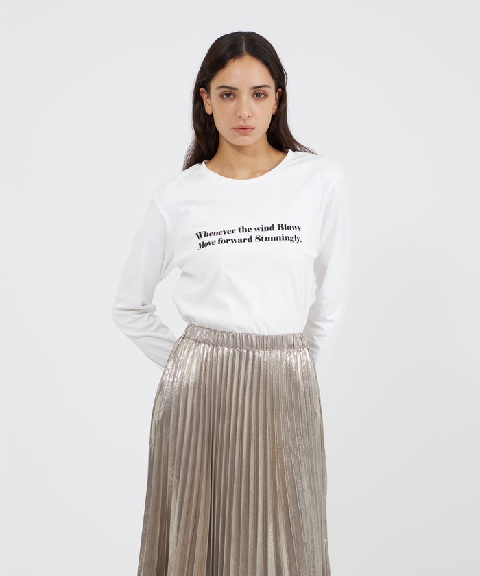 エポカEPOCAトップスホワイト白カットソー ホワイト系｜カットソー・Tシャツ｜EPOCA(エポカ)｜阪急百貨店