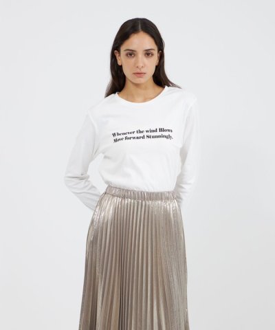 【EPOCA STORIA】シルケット天竺カットソー《WEB＆EPOCA THE