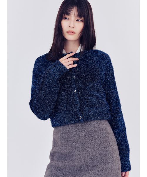 【週末限定セール⭐︎新品未使用】MDBネイビー ビッグカーディガン ブルー系｜カーディガン｜FRAY I.D(フレイ アイディー)｜阪急百貨店