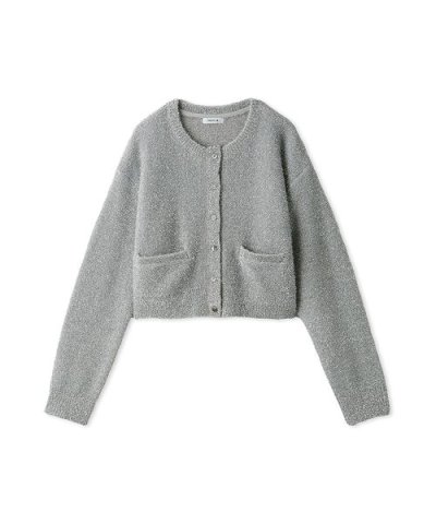 スパークルフェザーカーディガン