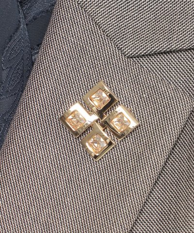 【Nikkei magazine掲載】Pモザイクブローチ