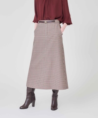 トラッドチェック　スカート