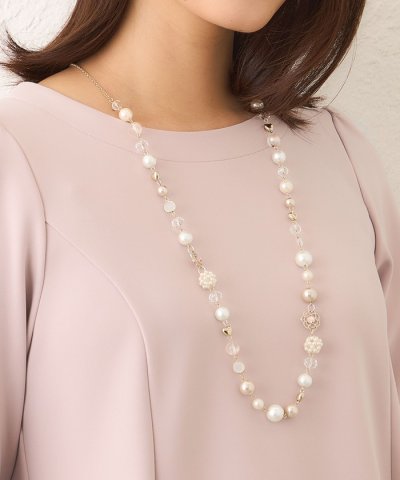 カメリアミックス ネックレス