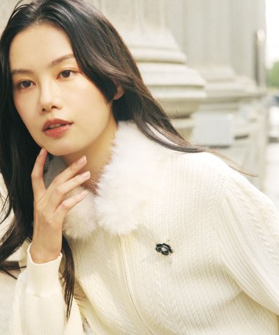 カメリアブローチ