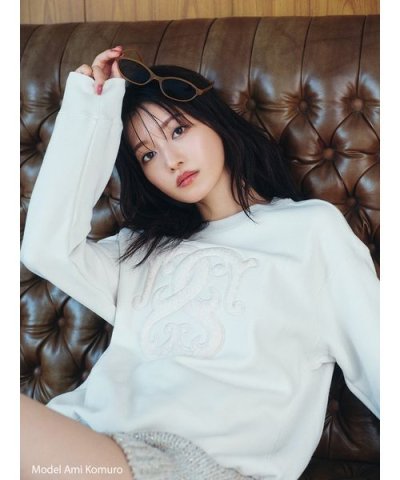 【WEB限定/ボアコレクション】ロゴモチーフスウェット