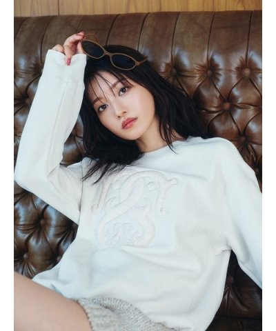 【WEB限定/ボアコレクション】ロゴモチーフスウェット