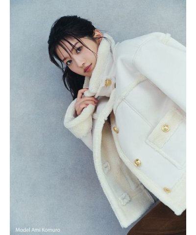 【WEB限定/ボアコレクション】金ボタンバリエジャケット