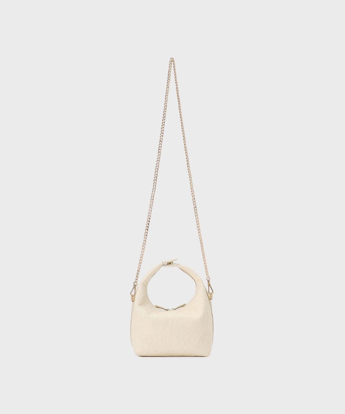 GRACECONTINENTAL Handle MiniBag エクリュ F GRACECONTINENTAL Handle MiniBag エクリュ F