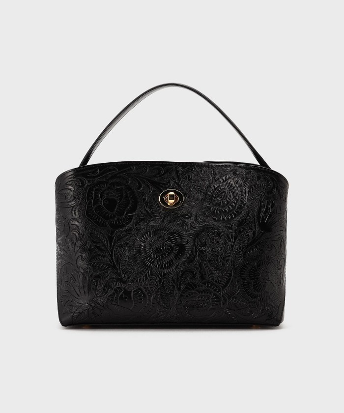 GRACECONTINENTAL VTGFlowerbag ブラック F GRACECONTINENTAL VTGFlowerbag ブラック F
