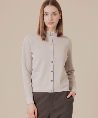 ミラノリブニットカーディガン