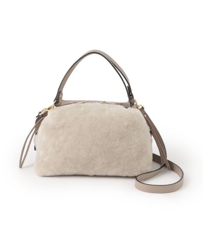 【RIPANI】ムートンコンビバッグ《WEB＆EPOCA THE SHOP店舗限
