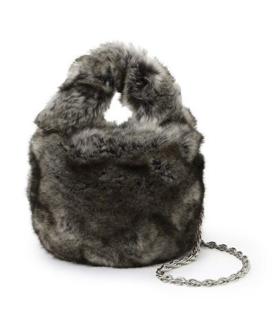 【a point etc】エコファーチェーンバッグ《WEB＆EPOCA THE