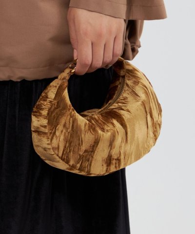 クラッシュベロアミニバッグ