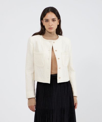 ブークレージャカード ノーカラージャケット