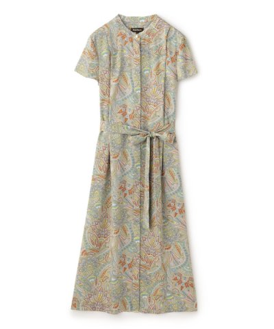 【ウォッシャブル】サラサペイズリー　ワンピース