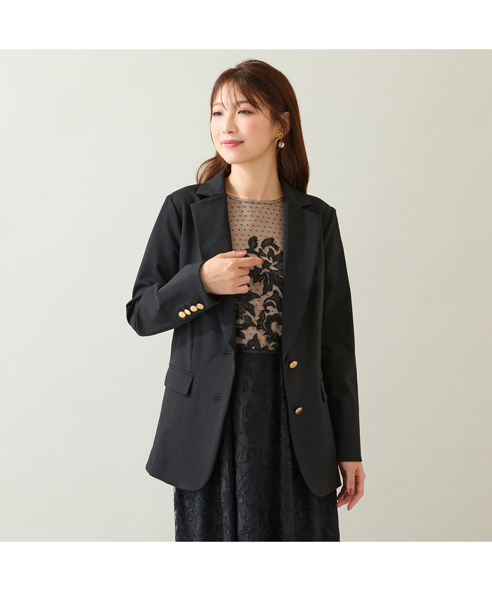 ブラック系｜ジャケット｜Rose Tiara(ローズティアラ)｜阪急百貨店公式