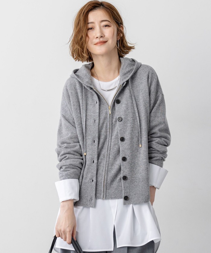 グレー系｜ニット・セーター｜23区 (Lサイズ)(ニジュウサンク Lサイズ